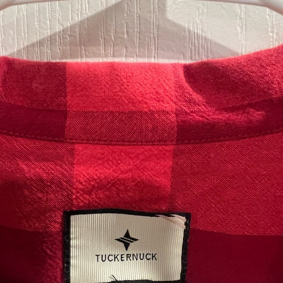 Tuckernuck Poppy Red Checkered Josie blouse Size XXL - Picture 2 of 6